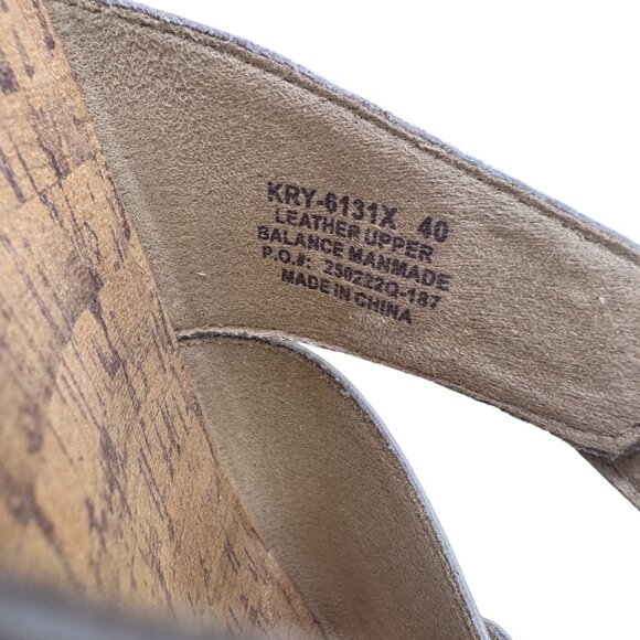 Alegria Style Krystal Style Sandals Womens 9.5 - 10 EU40 Gold Champagne - Picture 14 of 16